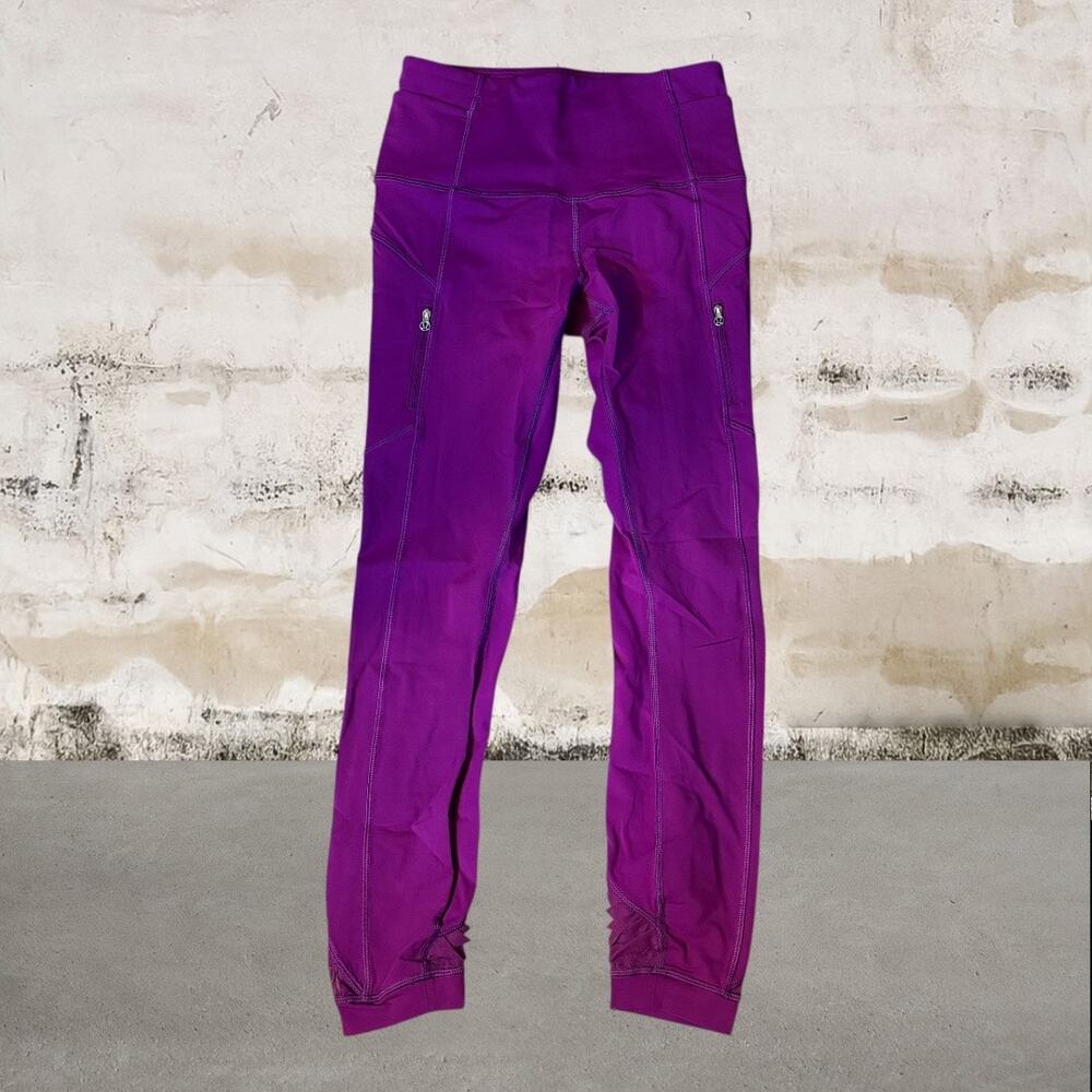 Lululemon $118 Women's Making Moves Tight Leggings Regal Plum Size 4 - Picture 2 of 6